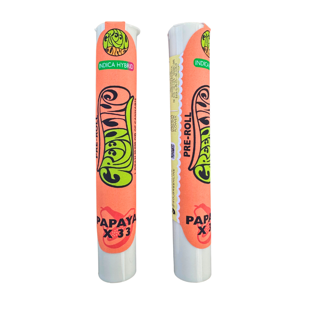 Greenline | Papaya x 33 | Single