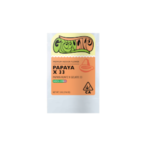 Greenline | Indoor Flower | Papaya x 33 | 1.8g
