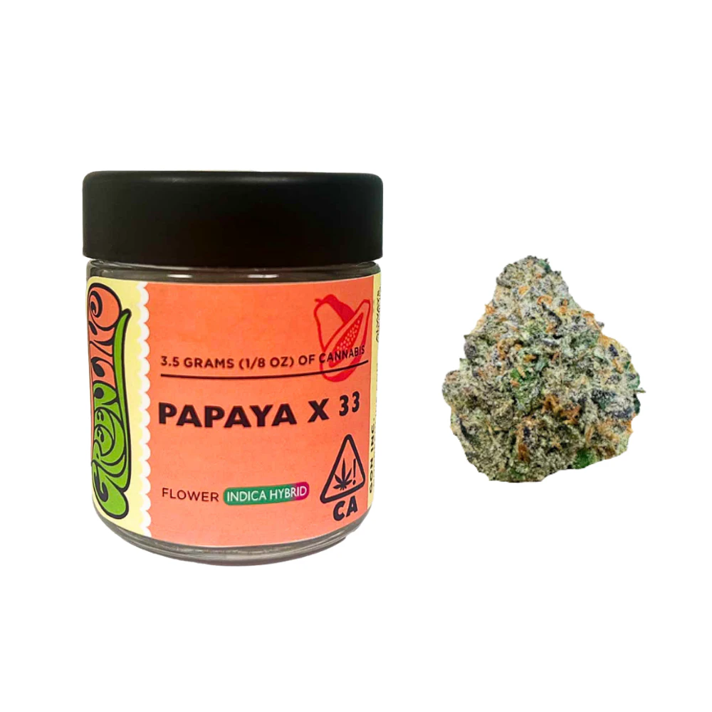 Greenline - Greenline - 1/8th Jar - Papaya x 33 Main Image