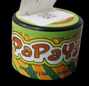 EXOTIC GENETIX - Papaya | 2g Live Hash Rosin