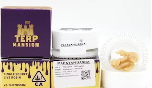 Terp Mansion 2g Papayahuasca Live Rosin