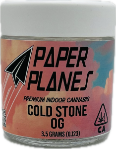 Paper Planes - Cold Stone OG 3.5g Jar - Paper Planes
