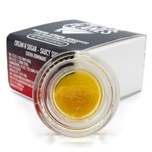 Paper Planes - Cream N Sugar 1g Live Resin Saucy Sugar - Paper Planes
