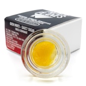 Gush Mints 1g Live Resin Saucy Sugar - Paper Planes