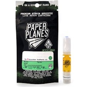 Paper Planes - Honey Banana 1g Live Resin Cart - Paper Planes