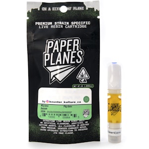 Paper Planes - Toronja 1g Live Resin Cart - Paper Planes