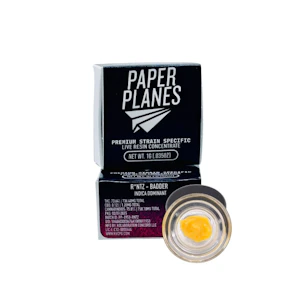 Paper Planes - R*ntz 1g Live Resin Badder - Paper Planes