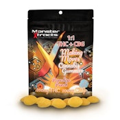 Monster - Paradise Punch 1:1 THC:CBG Gummies - 200 mg
