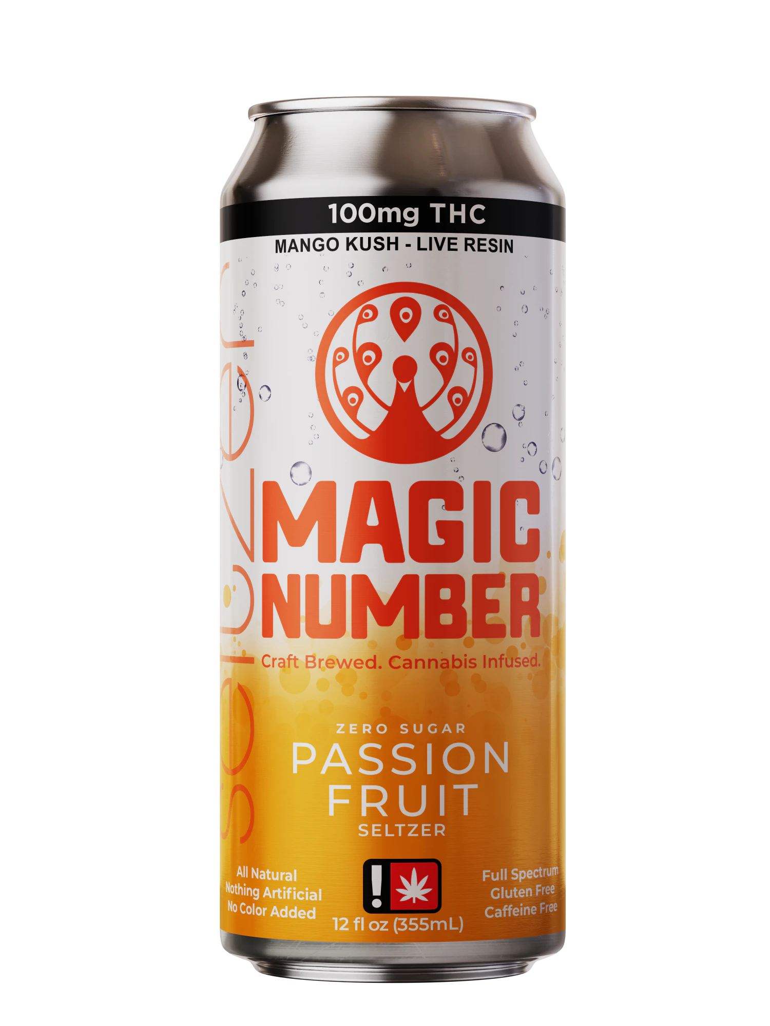 Magic Number - MN | Passionfruit | 100mg Seltzer Main Image