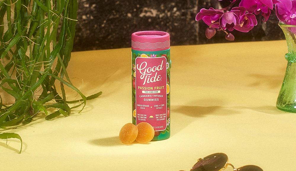 Good Tide - GOOD TIDE | PASSION FRUIT 1:1:1 THC/CBD/CBN - 10PK | EDIBLE Main Image