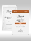 Transdermal Patch - (CBG) - 20mg - Mary's Medicinals