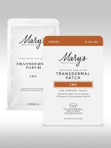 Mary's Medicinals - [Mary’s Medicinals] Transdermal Patch - 20mg - CBG Focus