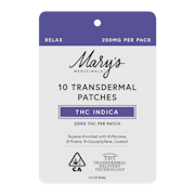 Mary's Medicinals - 10pk Indica Patch
