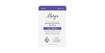 Mary's Medicinals - 20mg THC Indica Relax Transdermal Patch