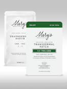 Transdermal Patch - 1:1 CBD:THC - Mary's Medicinals 