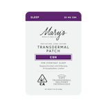 Mary's Medicinals - 20mg Patch - Sleep CBN