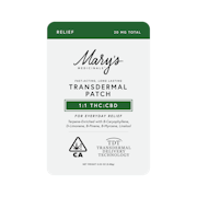 Mary's Medicinals - 1:1 THC:CBD - Patch 