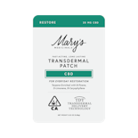 Mary's Medicinals - 20mg Patch - Restore CBD