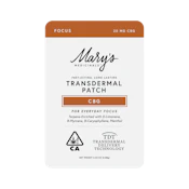 Marys - Focus CBG - Transdermal Patch - 20mg
