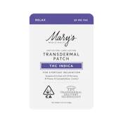 Marys - Relax Indica - Transdermal Patch - 20mg