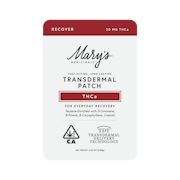 Mary's Medicinals - 20mg Patch - Recover THCa 