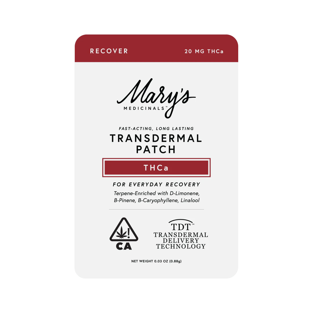 Mary's Medicinals™ - Mary's Medicinals - 20mg Patch - THCa Main Image