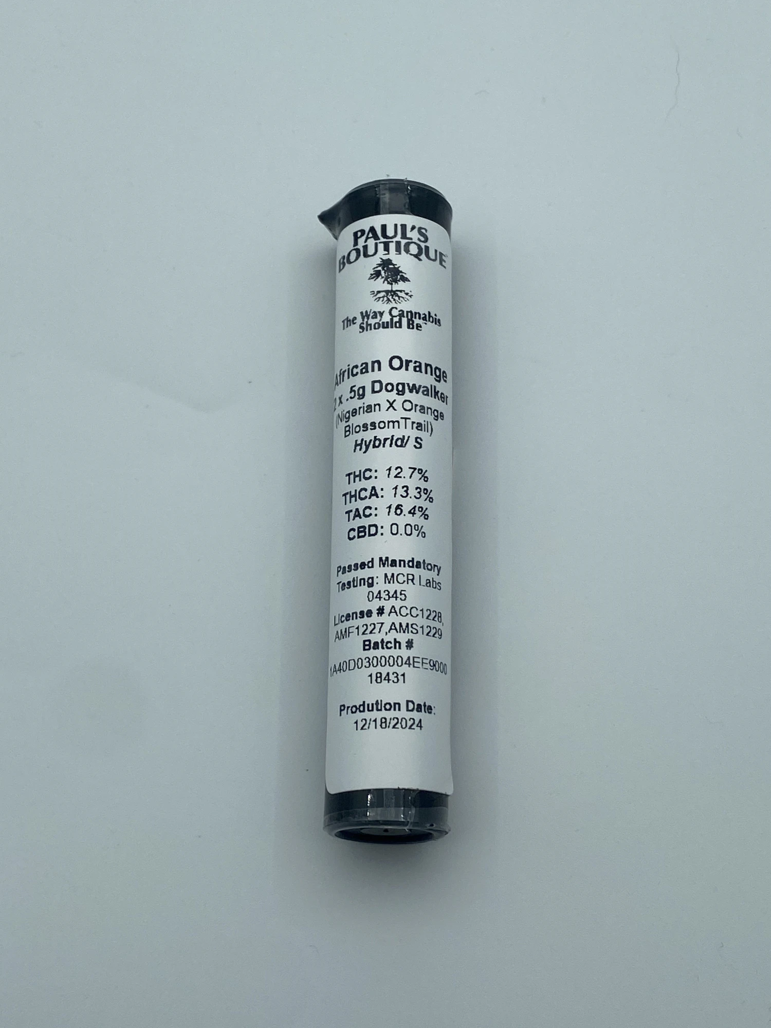Paul's Boutique - Bosscotti 2 x 0.5g Preroll Main Image