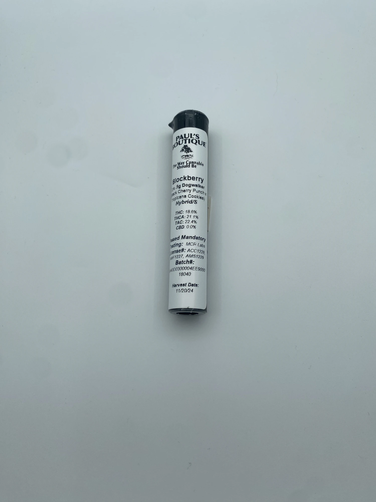 Paul's Boutique - Kandy Rain Preroll 2 x 0.5g Preroll Main Image