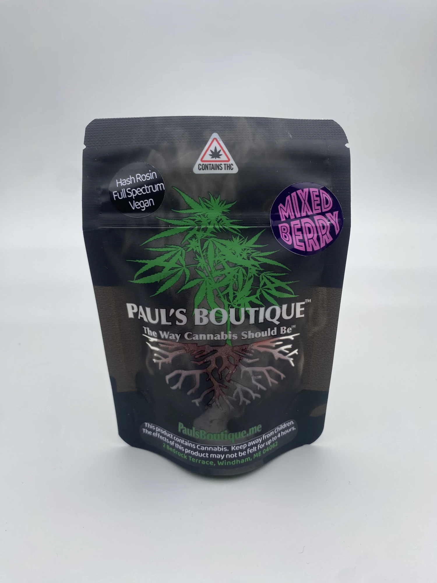 Paul's Boutique - 'Sleep' Mixed Berry Hash Rosin Gummies 100mg Indica Main Image