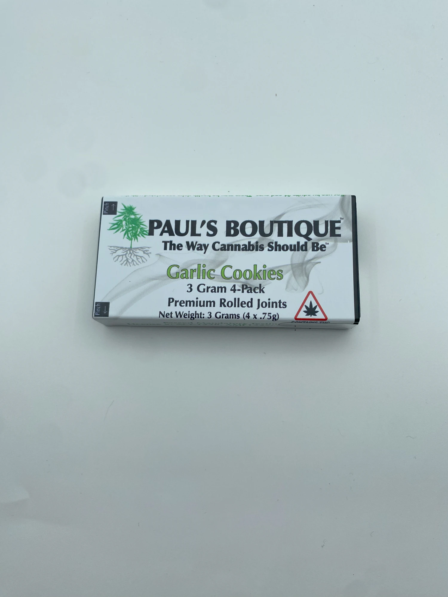 Paul's Boutique - Garlic Cookies (GMO) Preroll .75g - 4 pack Main Image