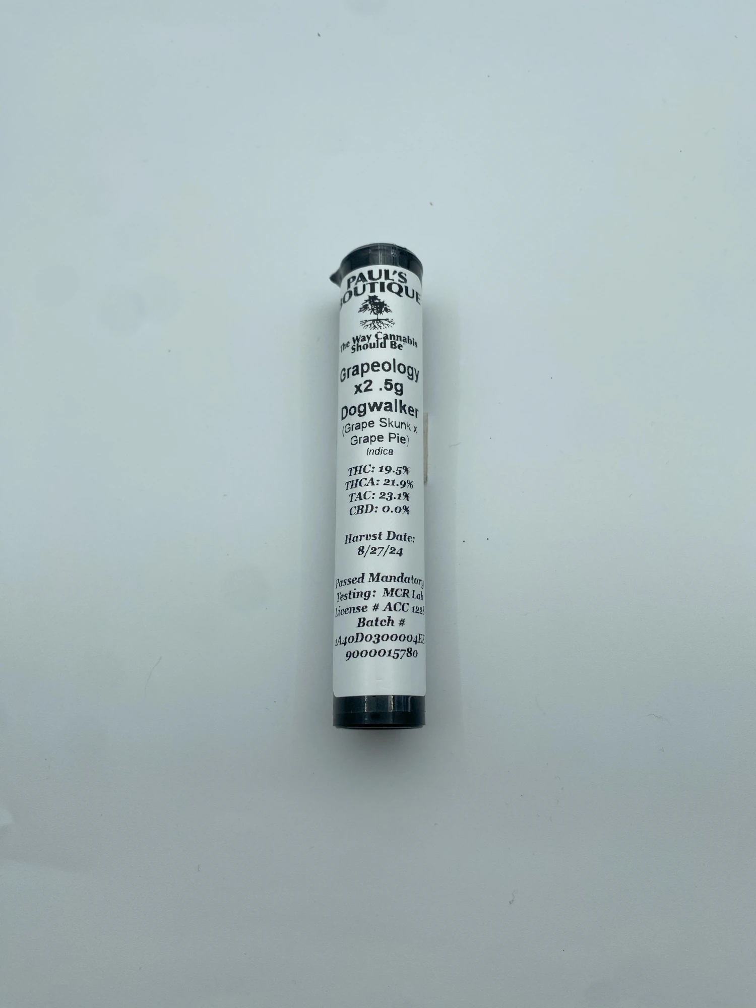 Paul's Boutique - Dough Boy 2 x 0.5g Preroll Main Image