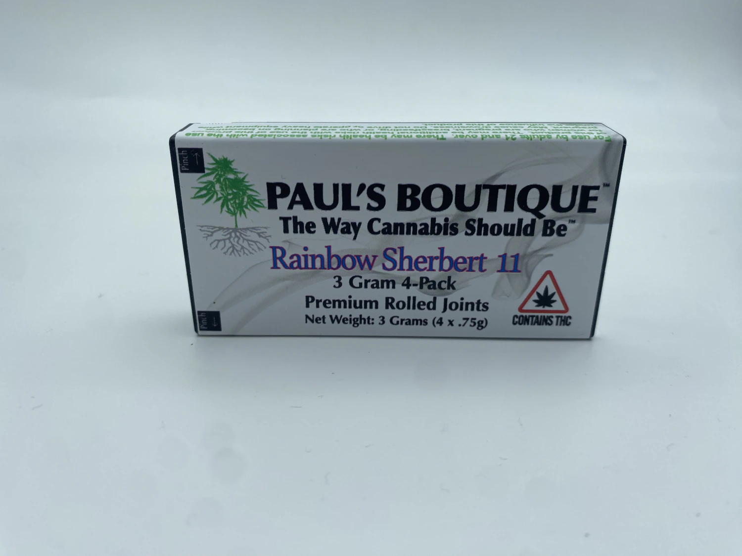Paul's Boutique - Banana Breath 4 pack 0.75g Prerolls Main Image