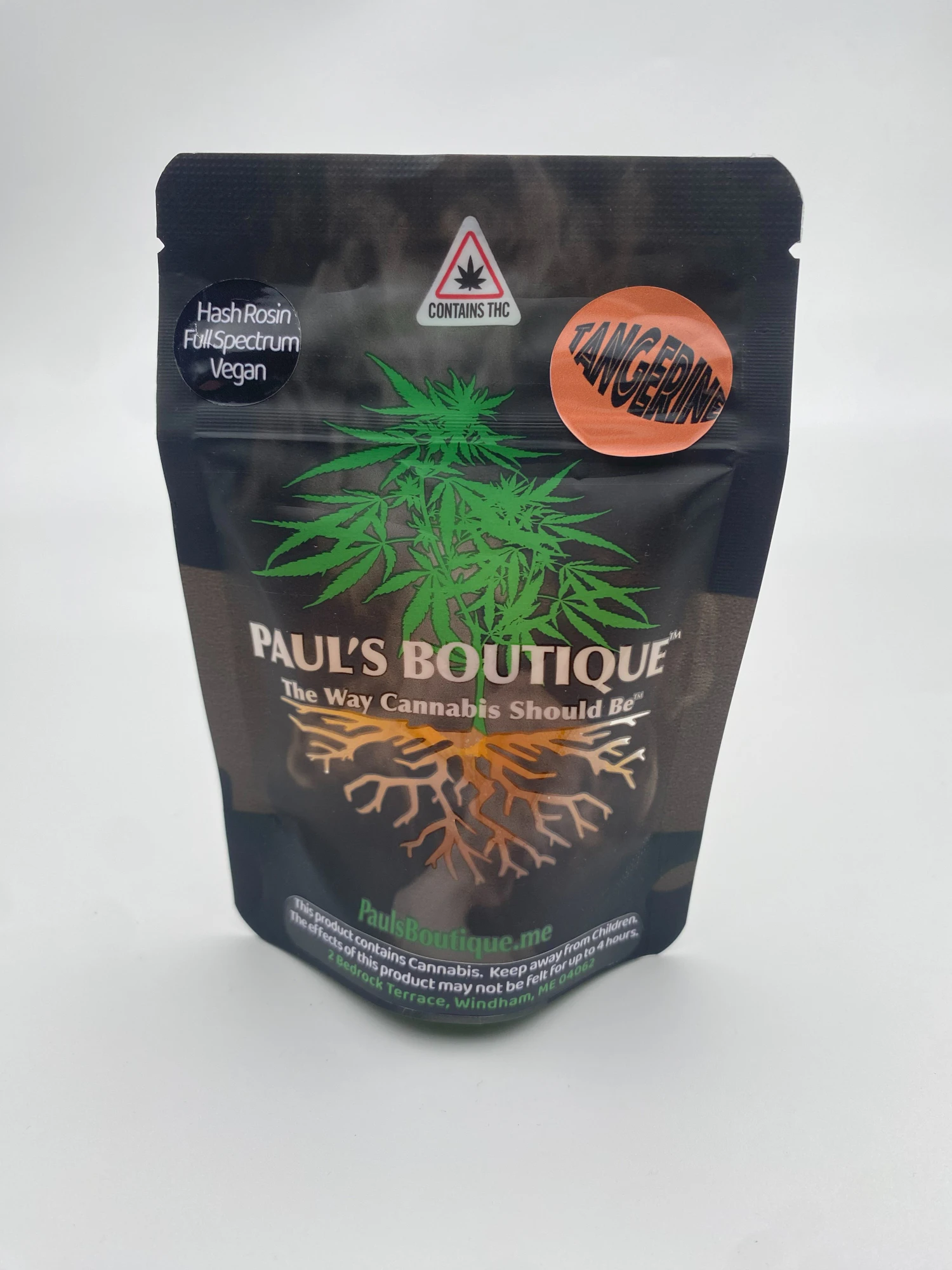 Paul's Boutique - Sugar Free Pineapple Hash Rosin 200mg Indica Gummies Main Image