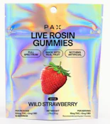 Wild Strawberry Live Rosin Gummies 10pk