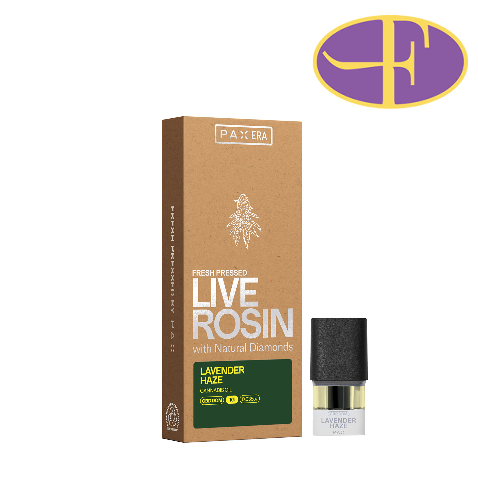 PAX - Lavender Haze CBD 1:1 Pax Pod Main Image