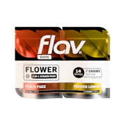 Flav | Duo | Peach Fuzz x Frozen Lemon | 14g