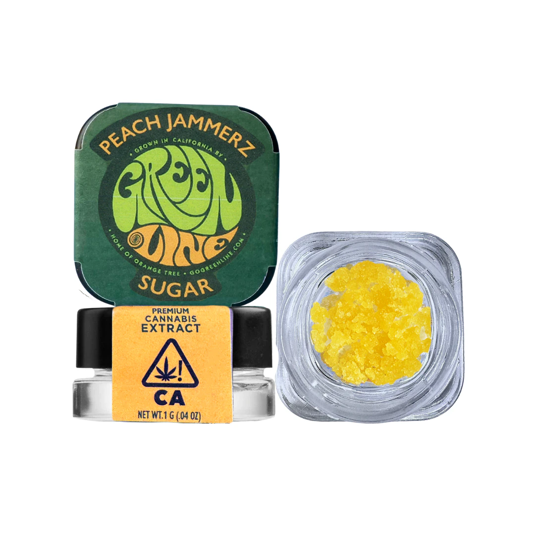 Greenline - Peach Jammerz - Sugar (1g) Main Image