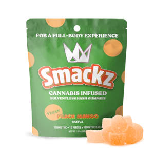 WEST COAST CURE - Peach Mango (S) | 10mg Solventless Hash Gummies | West Coast Cure