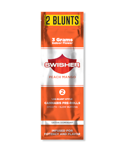 SWISHER - Swisher Blunt (2pk) | Peach Mango