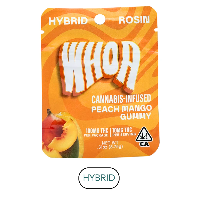 Whoa - Whoa - Rosin - Peach Mango - Edible - 100mg Main Image
