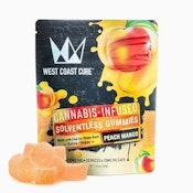 Peach Mango  Hash Gummies 10pk 100mg