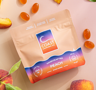 COAST - 20:1 Peach Gummies - 20mg - TBI