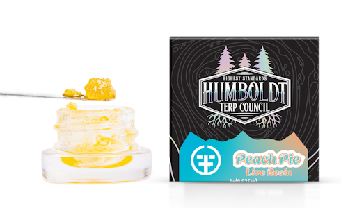 HUMBOLDT TERP COUNCIL - Humboldt Terp Council - 1g Live Resin - Peach Pie