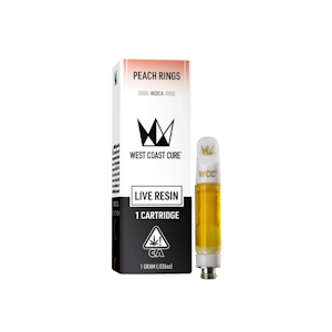 WEST COAST CURE - Peach Rings (I) | 1g Live Resin Vape | West Coast Cure