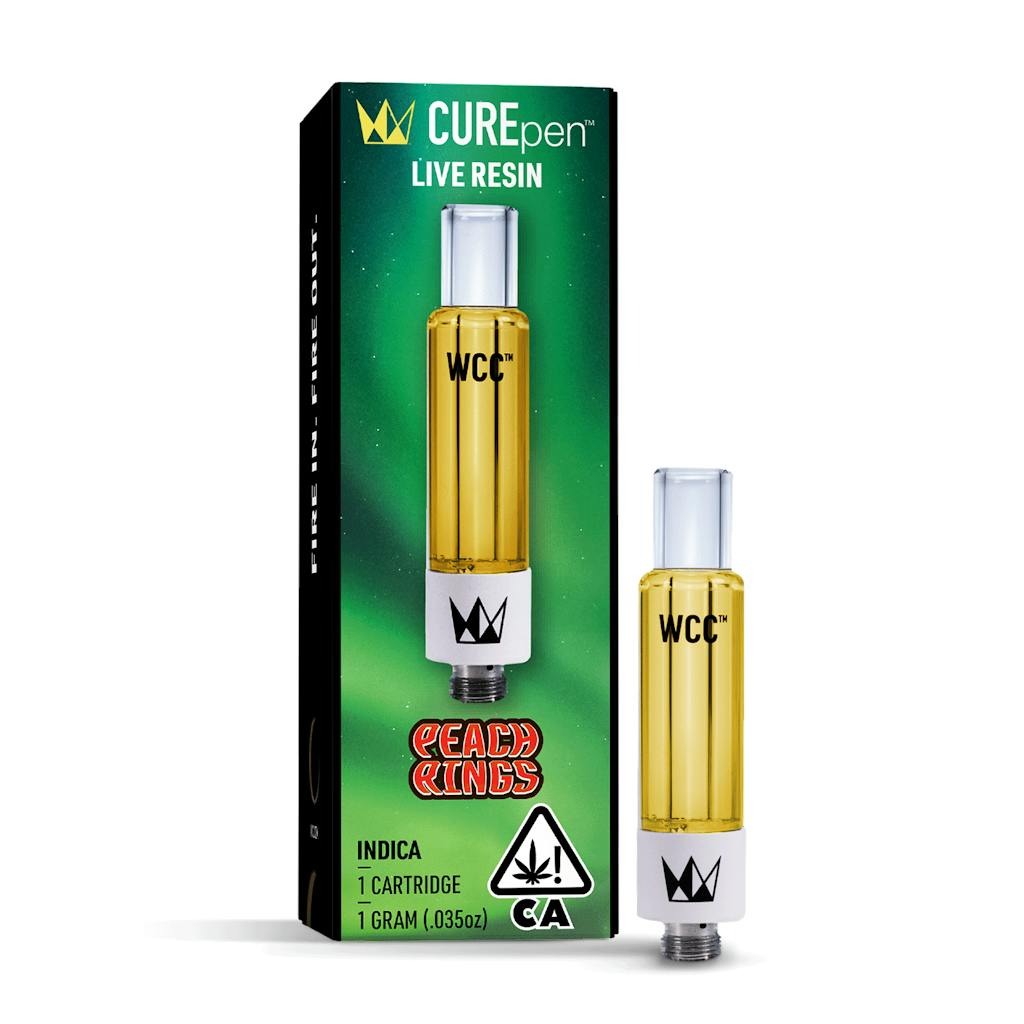 West Coast Cure Peach Rings Live Resin Cartridge 1.0g