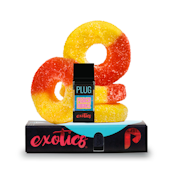 Peach Ringz Exotics Cartridge 1g