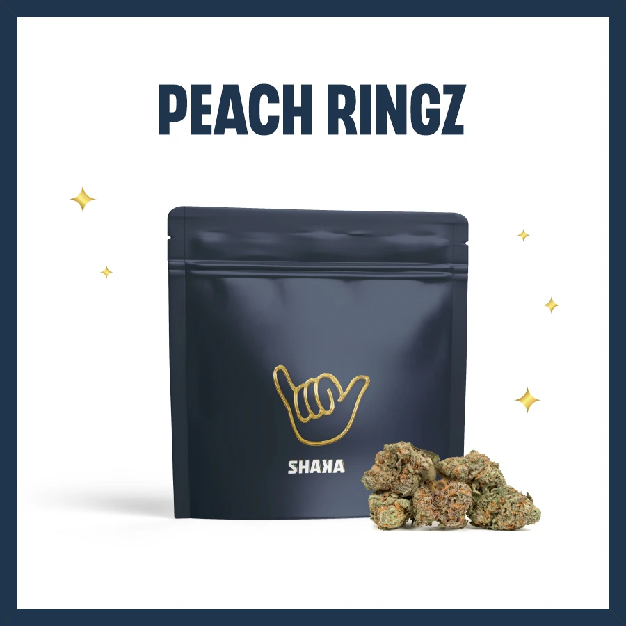 Shaka - Shaka Prepack (1/8oz) Peach Ringz (Bud/Flower - Packaged)  25.45% THC Main Image