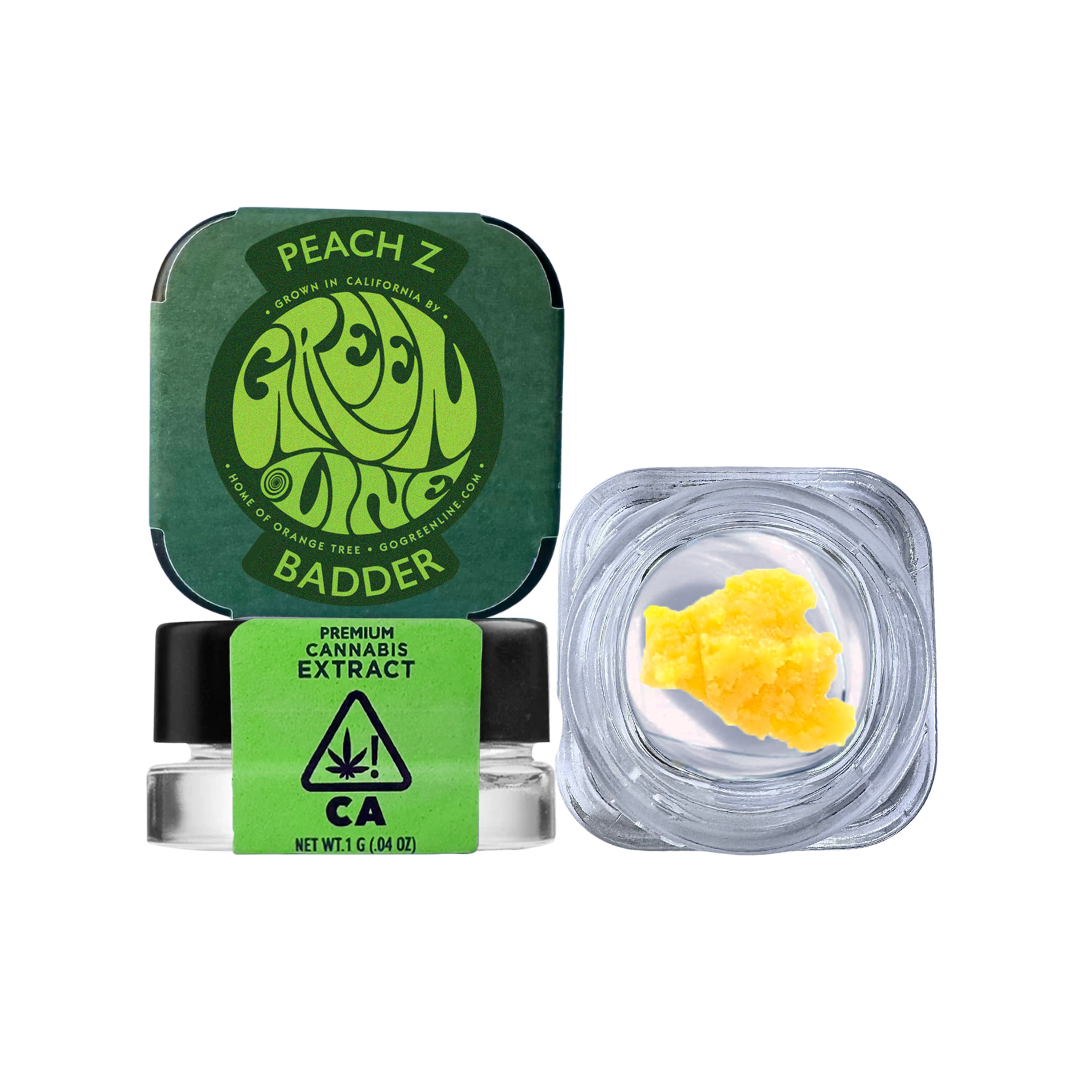 1g Peach Z Badder - Greenline picture