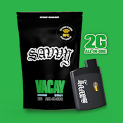 Savvy Strut AIO 2g Peaches & Cream