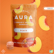 Peach + CBC Gummies - 561.65mg 12 pack